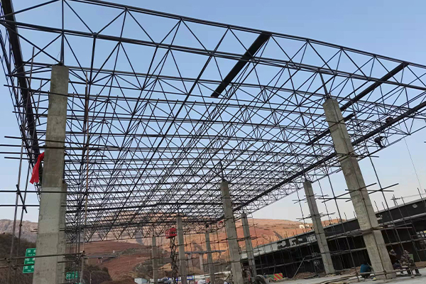 淮安钢结构网架图片